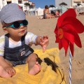 bébé à la plage