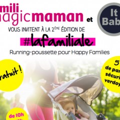 Testez le running poussette avec La Familiale !