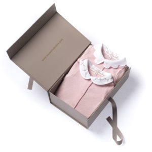 coffret naissance rose oscar et Valentine