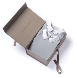 coffret de naissance gris Oscar et Valentine