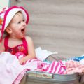 valise pour les vacances avec bebe