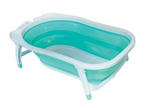 baignoire pliante pour l'arrivée de bébé