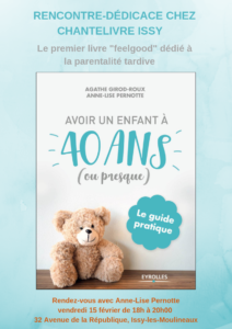 dédicace avoir un enfant à 40 ans